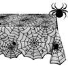 Used Furniture Tablecloth Halloween Lace Tablecloth Black Tablecloth Spiderweb Table Fabric Fireplace Scarf Halloween Home Party Black Lace