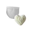 Flexible Silicone Mold Heart Shape Candle Molds Scented Aromatherapys Making Mould Handmade Desktop Ornament Mould