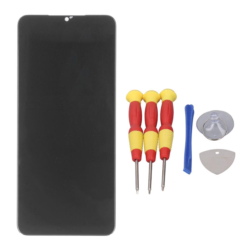 LCD Display Screen Mobile Phone Screen with Installation Repair Tool Kit Replacement for A03S A037U