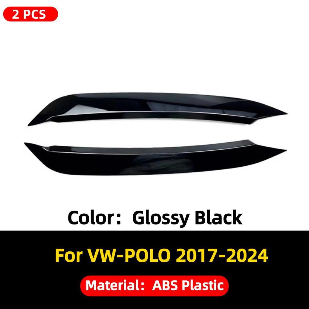 Volkswagen POLO 2017-2024 Scheinwerfer & Rückleuchte Augenbraue Dekorleiste