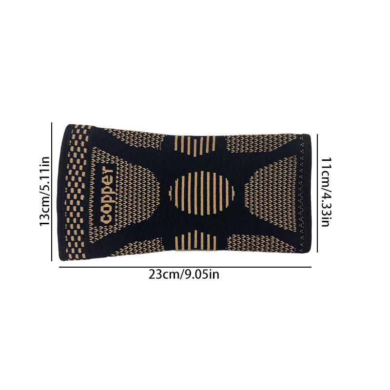 

Copper Ion Elbow Pads Tennis Basketball Sports Elbow Cover Anti-Joint Sprain Pain Elbow Support Pressurization L