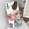 For Vivo Y36 Y20 Y15S Y02 Y11 Y12 Y35 Y33s Y31 Y30 Y27 Phone Case Back Cover Fashion Boy Girl Shockproof Transparent Soft Silicone TPU For Vivo Bumper