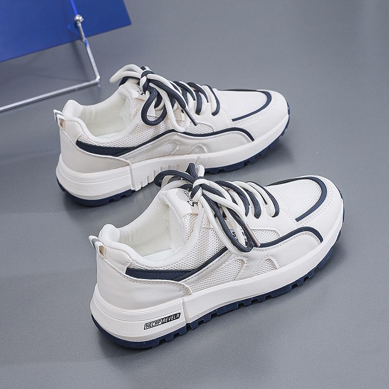 2025 Popular Autumn Lightweight Soft-soled Casual Shoes Outdoor Running Sports Shoes Student Mesh Breathable Women's Shoes