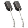 2 Peças Escova de Carvão Para Bosch 1607000V37 Escova de Carvão Para Esmerilhadeira Angular GWS 12-125 E64 6x10x16mm Escova de Carvão Ferramentas Elétricas