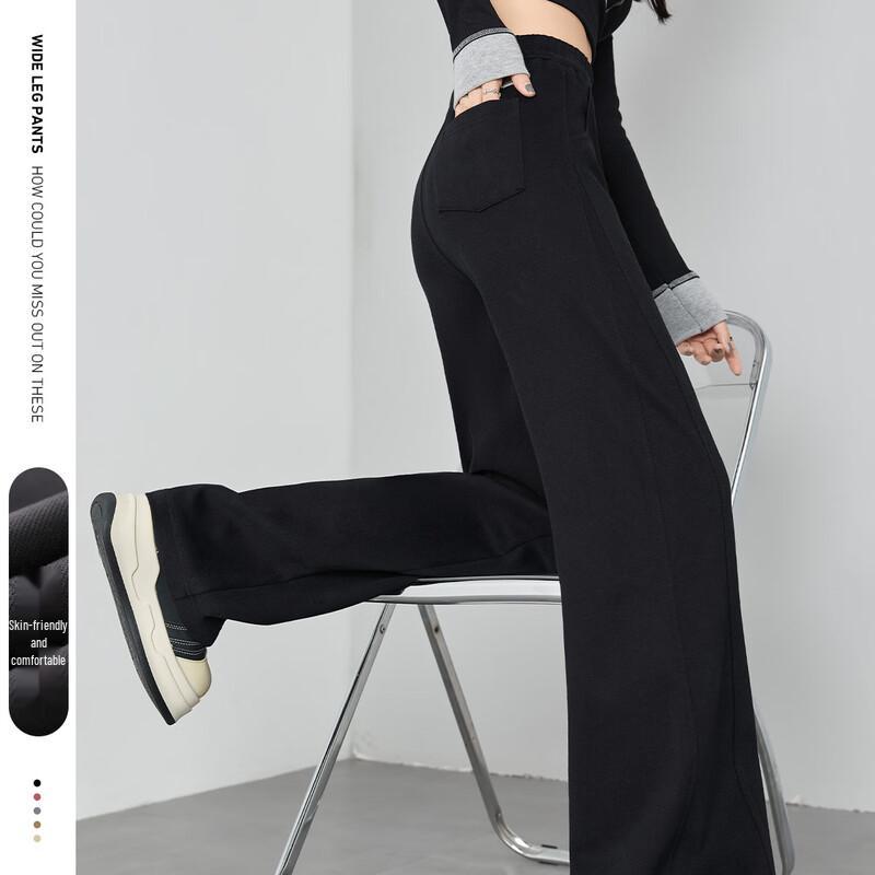 Women's High-Waist Relaxed Wide-Leg Trousers