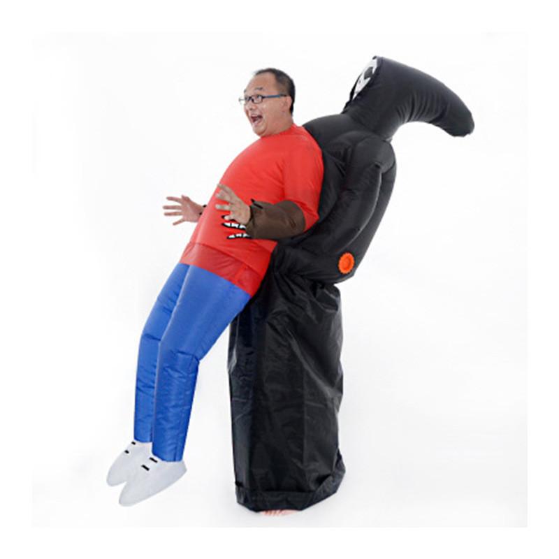 

Хэллоуин Крокодил Призрак Инопланетянин Осьминог Надувной Костюм Косплей Вечеринка Костюм Death Adult