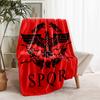 1pc Blanket SPQR Roman Eagle1 Print Design, Lightweight Blanket for Sofa, Bed- Soft &Warm, Gift for All Seasons like Christmas, Halloween