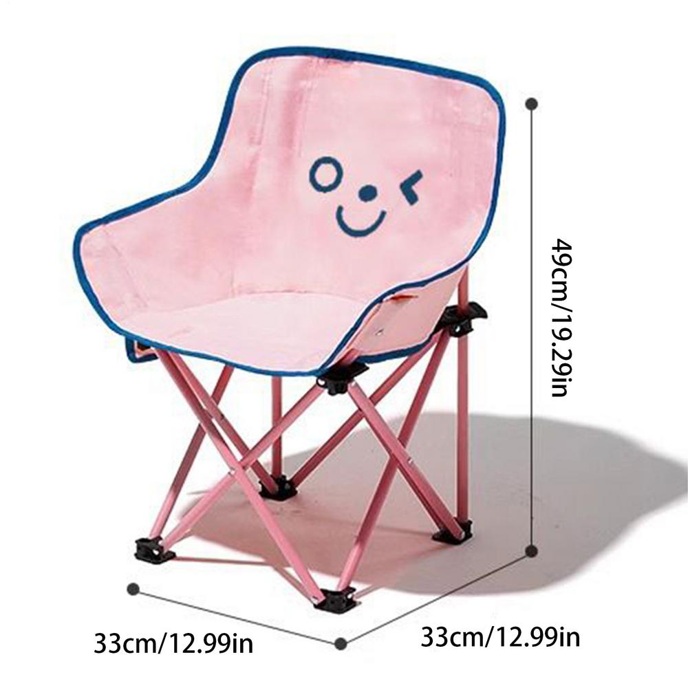 Kids Beach Folding Camping Chair Child's Umbrellas Folding Outdoor Camping Chairs Wind Resistant Foldable Children's Chair