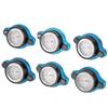 Thermostatic Radiator Cap Water Tank Cover Leakproof W/Temperature Gauge