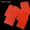 Pottery Plastic Scraper Tools Cake Pastry Clay Sculpture Tooth Shape Pottery Clay Sculpture Carving Tool DIY Clay Texture Scrape