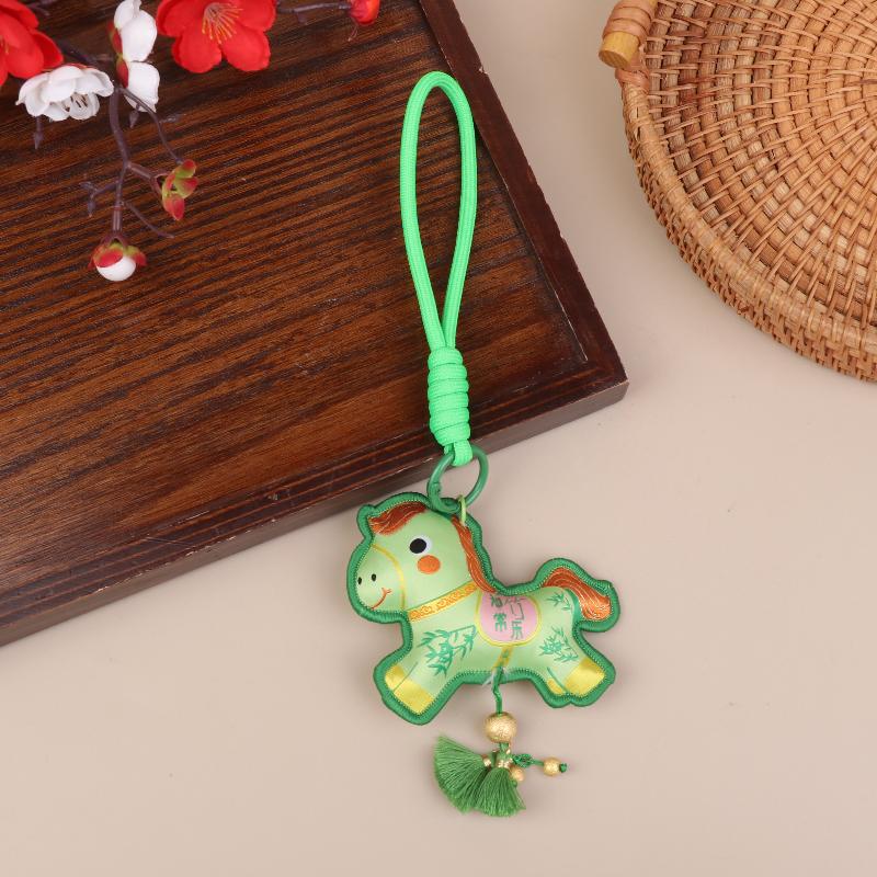 1pc 2026 Year Of The Horse Wall Hanging Ornament Chinese New Year Lucky Decoration Accessories Housewarming Small Pendant Gifts