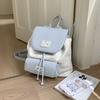 Summer New Simple Contrasting Color Large Capacity High Value Student Backpack Small Fresh Backpack