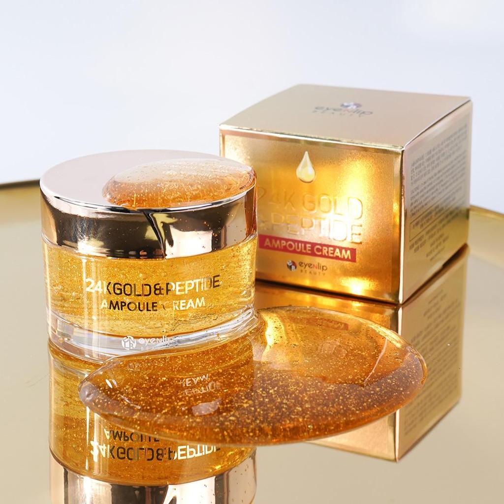 EYENLIP 24K Gold & Peptid Ampullencreme 50g