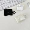 New with Buckle Earphone Bag Soft Cloth Data Cable Coin Purse Lightweight Earphone Case