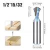 1/2inch 12mm Shank Woodworking Slotting Cutter Woodworking Milling Cutter Straightener Rod Slot Router bit