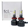 fcl. H8 H9 H11 H16 LED Fog Lamp Bulb Yellow 9000lm Vehicle Inspection Compatible 12V Car Only Imported Car Compatible 2 Pieces Left and Right Legendar