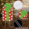 10-Piece Colorful Christmas Gift Box Yard Sign Set with Stakes - Waterproof Outdoor Decoration