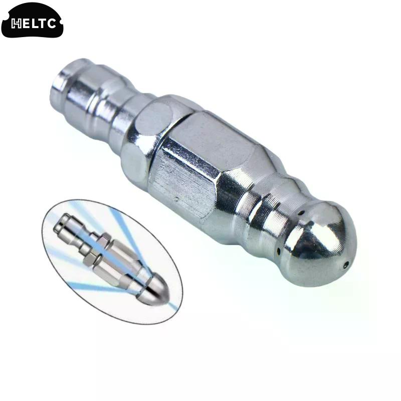 High-Quality 1/3/5Pcs 1/4" Stainless Pressure Washer Quick Plug Drain Hose Nozzle Tool Water Jet High Pressure Sprayer Nozzle