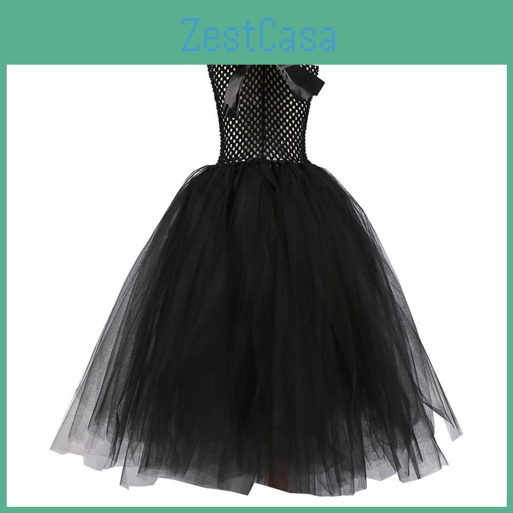 Cosplay Maleficent Childrens Costumes Halloween Stage And Themed Party Up Dress
