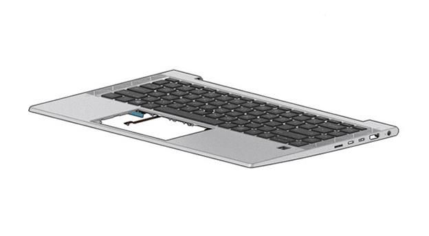 Hp Top Case With Keyboard Dpm, M52490-031