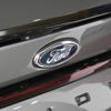 Car Rear Trunk Front Grill Sticker For Ford Grille Emblem Logo Hood Badge Focus Kuga MK7 MAX Fiesta Ranger Mondeo Mustang Escape