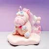 Jinnew Scruffy Creative Unicorn Plush Cartoon Pendant With Sequins For Girl