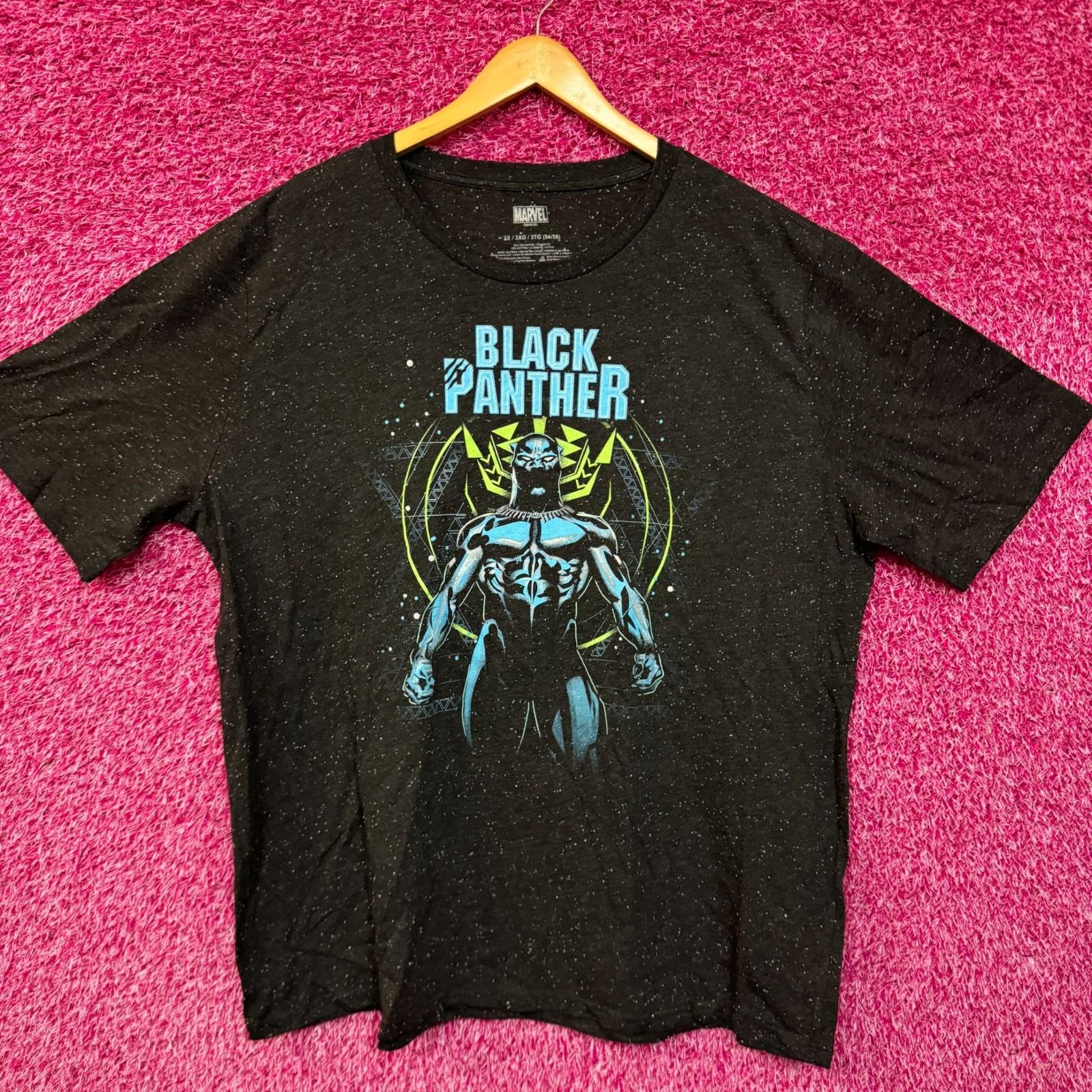 Black Panther Movie Promo T-shirt size 3XL M