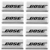 BOSE Letter Logo Badge aluminum 3D car audio stickers For bmw Dacia Alfa Romeo Lada Skoda Hyundai Infiniti Volvo Jaguar