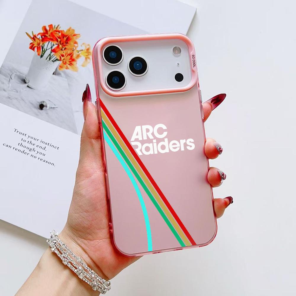 Spiel A-ARC Raiders Handyhülle Für iPhone 17 16 15 14 13 12 11 Pro Max Air Matt Laser Aurora Stoßfest Funda