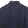 Emporio Armani Long sleeve Chambray Hidden Button down shirt L Indigo Men's Used