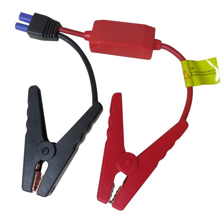Car Jump Starter Clamps with Power Bank for Emergency Battery Connection