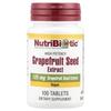 NutriBiotic Grapefruitkernextrakt, 125 mg, 100 Tabletten