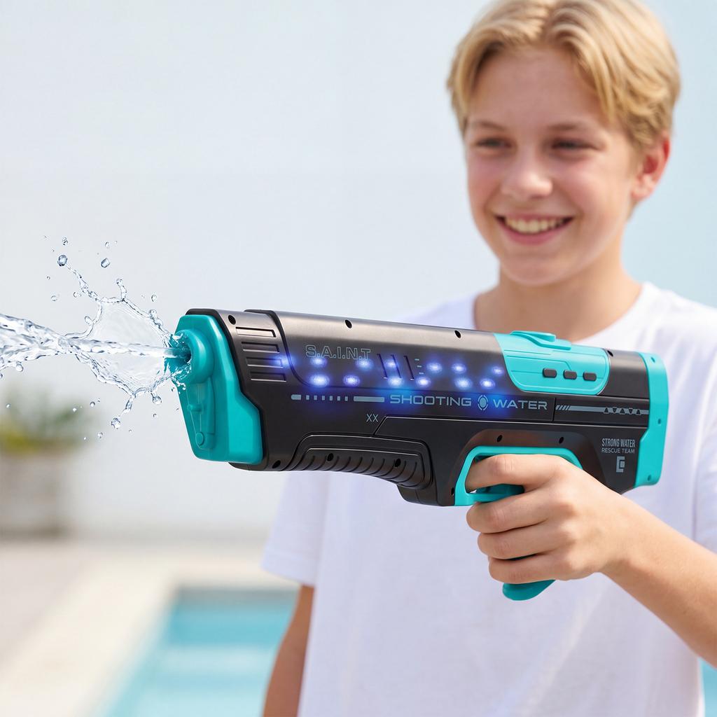 Electric water gun with Light