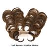 Adjustable Fluffy Wig Hair Ring for European & American Style Ponytails