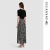 ELLASSAY 2026 S/S Women's Off-Shoulder Embellished Ribbed Knit Top