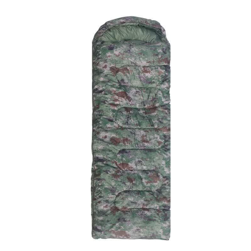 WYZY Camouflage Envelope Warm Cotton Sleeping Bag