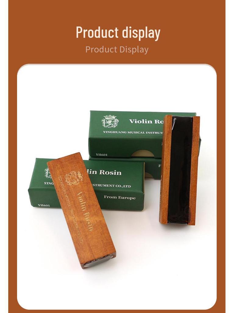 UK Imported High Purity Violin, Cello & Erhu Rosin - Universal Performance Grade, Low Dust