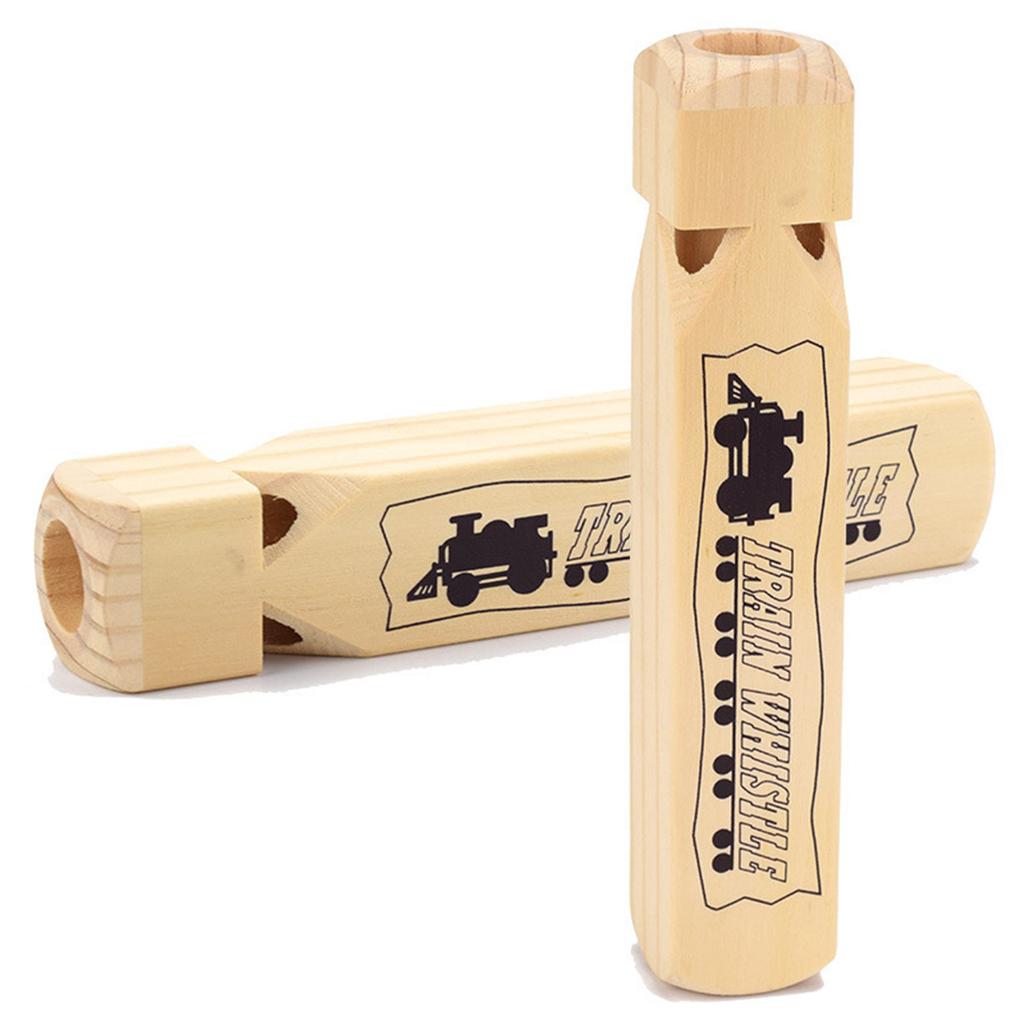 Wooden Train Whistle Toy For Kids Enhancing Musical Skill And Creativity for Party Gathering Fun and Roleplay Game