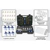 Nuevo Kit de Prueba de Caudalímetro para Inyectores Diésel 6 Cilindros Adaptador Common Rail Juego de Probador de Combustible Herramientas de Diagnóstico de Fugas de Retorno de Combustible