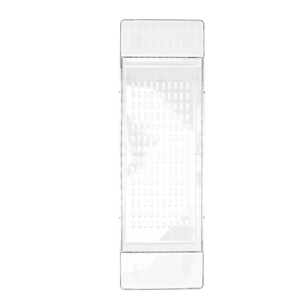 Clear Expandable Bathtub Tray PET   Water Resistant Bath Tub Tray Table for Bathroom