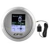 FastUU Lightweight Marine GPS Speedometer, 85MM Stainless Steel Boat Auto Speed Gauge Odometer Waterproof