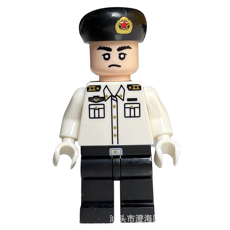 Chinese Modern Military Dolls Sea, Land And Air Dolls Assembled Educational Toys Boy