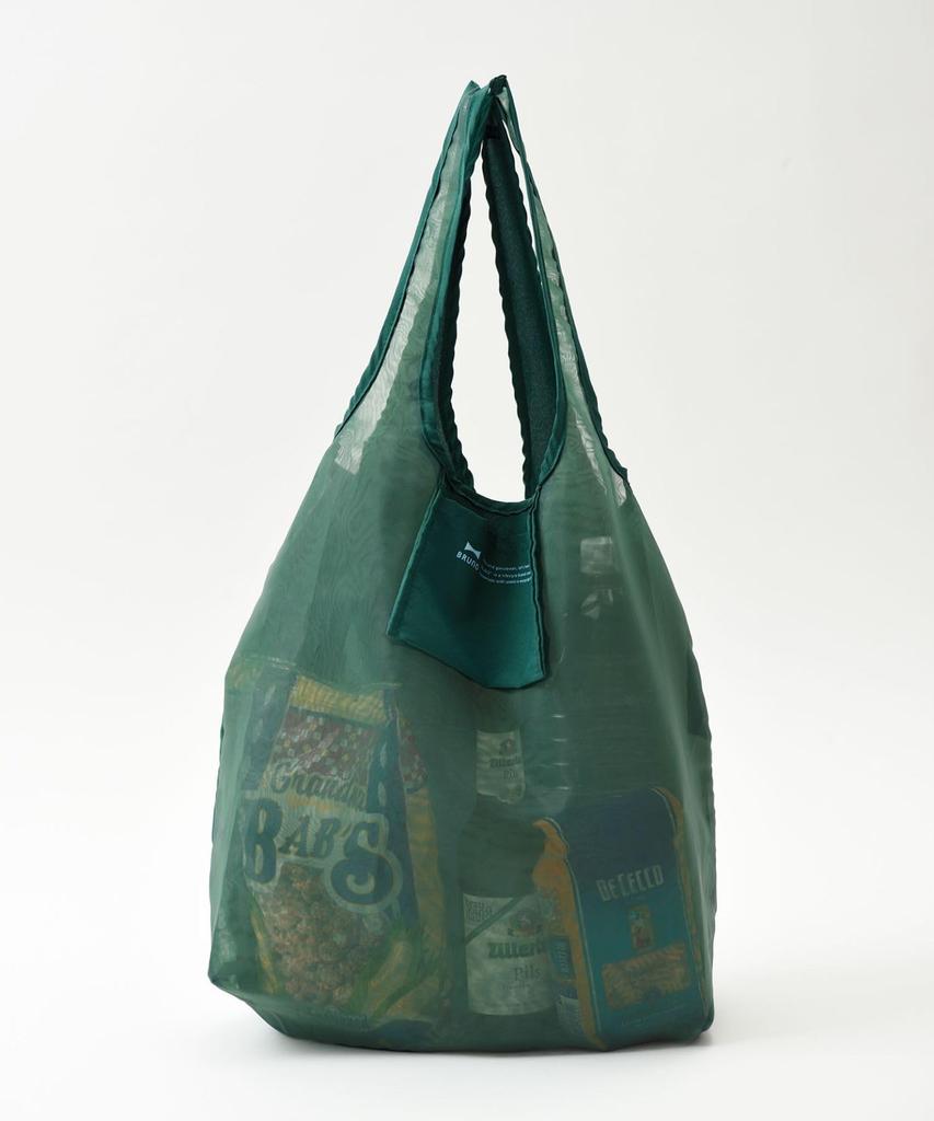 BRUNO Pocketable Eco Bag M Orange Not (Size Specified) BDS036-AP