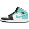 Jordan Air Jordan 1 Synthetic Leather, Split Cow Leather, Artificial Leather Abrasion Resistant High top 554724-132(Team63-SBOX)
