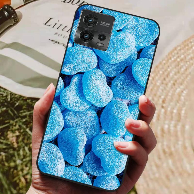 Pro pouzdro Motorola Moto G72 G 72 Nárazuvzdorné pouzdro na telefon Silikonový zadní kryt Nárazník Pro Moto G72 MotoG72 Měkké TPU Ochranná pouzdra
