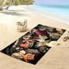 Over the Garden Wall Print Beach Towel, Large Soft Quick Dry Towel for Beach Camping Swimming