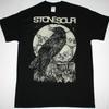 STONE SOUR CROW BLACK Unisex Shirt Cotton Oversize Large Size