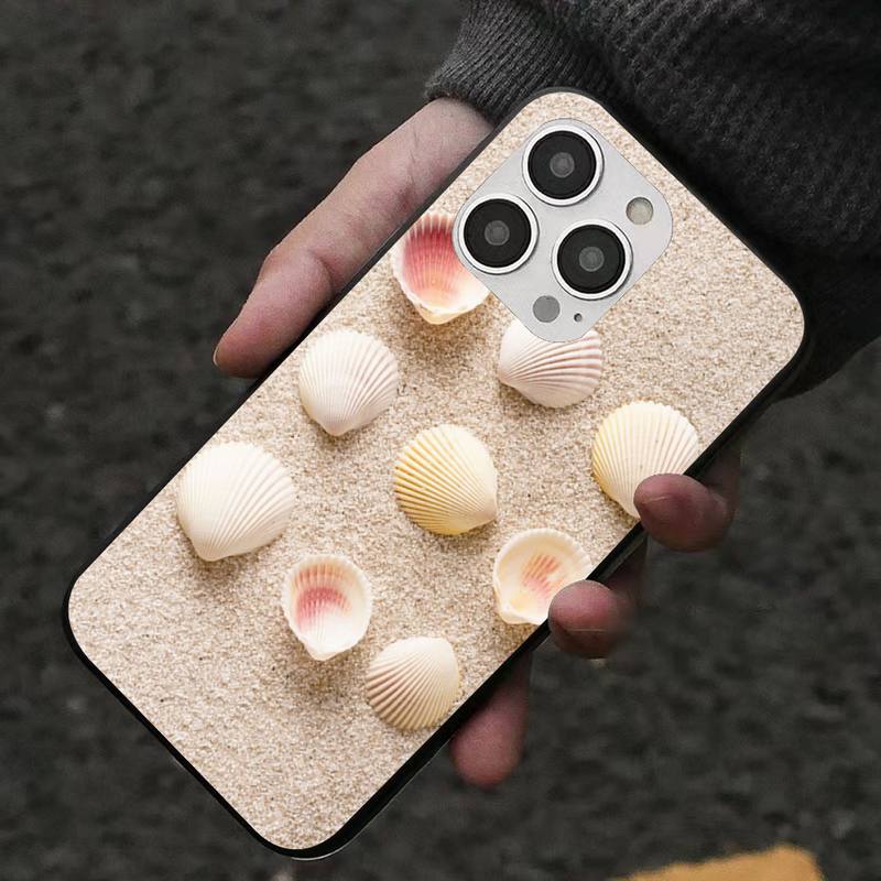 

Чехол для телефона Seaside Shells для iPhone 7 8 Plus X Xr Xs 11 12 13 Se2020 Mini Mobile iPhone 14 Pro Max iphone 14