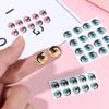 5 Pair Colorful Cute Boys Girls Doll Eyes Accessories Crystal Cartoon Eyes Stickers Anime Figurine Face Organ Paster Decals