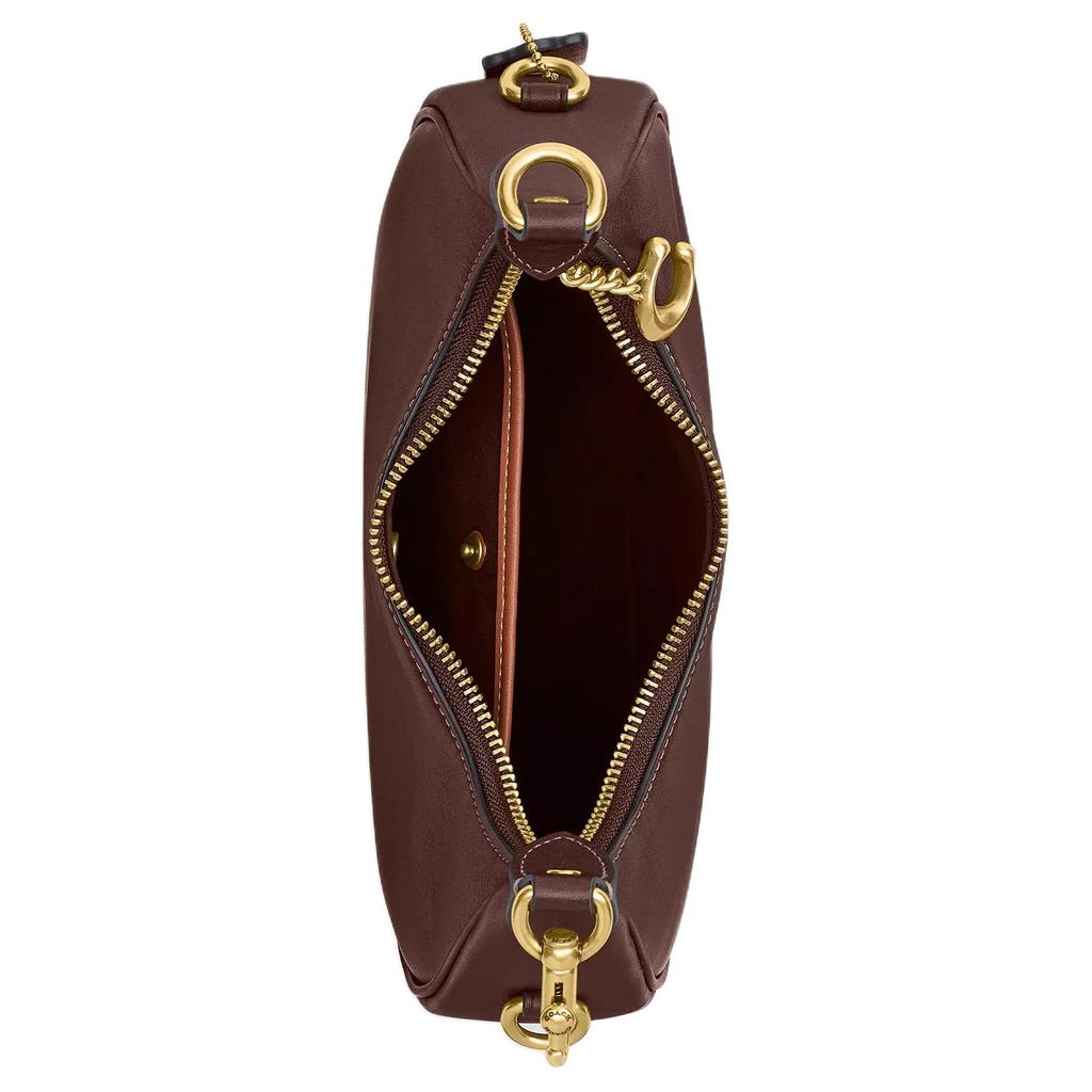 Coach Jonie 22 Leather Shoulder Crossbody Bag Women Bags Brown Gold CBG16-B4MPL